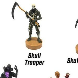 PMI Fortnite Authentic Skull Trooper Collectible Stamper NIB